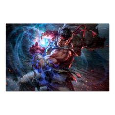 Quebra Cabeça Personalizado Street Fighter Ryu 120 Peças