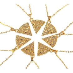 Colar Cordão Best Friends Forever Amizade Folheado 18k - Milena Folhea