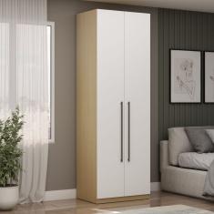 Guarda-roupa Modulado 2 Portas 3 Gavetas 100% Mdf Infinity Savana-branco