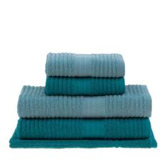 Jogo de toalhas Buddemeyer Doris Banho Verde/Verde Claro 5 peças