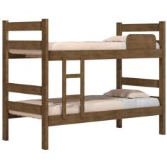 Beliche Solteiro J&A Móveis Prisma Plus c/ escada e proteção - Jequiti