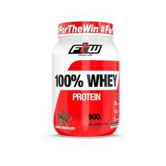 100% Whey Ftw Pote 900G - Sabor Chocolate - Fitoway Labs