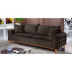 Sofá Fixo Orfeu Até 4 Lugares Luxo 220cm Castellar Móbile