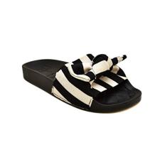 Chinelo Moleca Slide Com Laço 5414.104 Feminino Preto