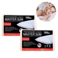 Travesseiro Nasa Mastercomfort Antiacaro Viscoelástico Macio - Travess