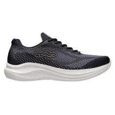Tenis Olympikus Soma Masculino Preto Chumbo