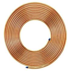 Tubo Cobre Eluma Flexível 3/8 9,52mm X 0,79mm 10 Metro - Elite Gás