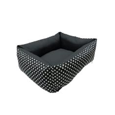 Cama para Cães e Gatos CamaPet Bolinha Branca Tamanho P