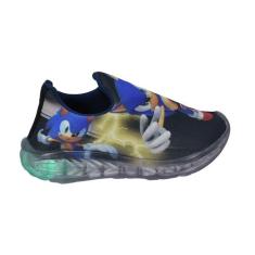 Tênis Infantil Led Luzinha Slip On Personagem Super Heróis - ARS, Soni