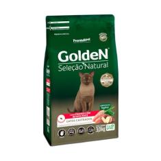 PremieR Pet Golden Seleção Natural Ração Seca para Gatos Castrados Sabor Frango com Batata Doce 3kg