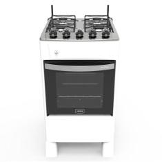 Fogão 4 Bocas A Gás Acendimento Automático Realce Bivolt Cr209 Branco 