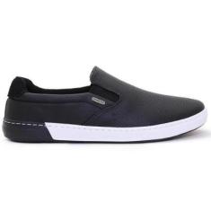 Tênis Slip On Masculino Calce Fácil Conforto Macio Dia a Dia-Masculino