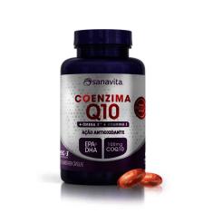 Coenzima Q10 + omega 3 60 caps - Sanavita