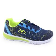Tênis Infantil Easy Via Vip VV7504 Gel Max Com Cadarço-Unissex
