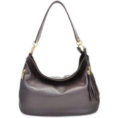 Bolsa Média Feminina Couro Legítimo Ombro Turquia-Feminino