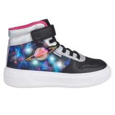 Tênis de Led Infantil Pampili XP 24 736.008 Cano Médio-Feminino