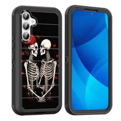 smauncucn Capa para Galaxy S24 Plus, proteção contra quedas de corpo inteiro à prova de choque à prova de poeira resistente 3 camadas militar resistente durável capa para Samsung Galaxy S24 Plus 6,7