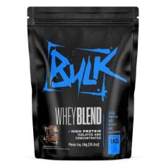 Whey Protein Blend Concentrado Isolado 1KG Bulk Nutrition, Chocolate