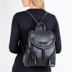 Mochila pequena de couro Cecília-Feminino