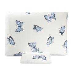 Jogo de Cama Lençol Solteiro 2 Peças Essenciale  Algodão 160 Fios Com 