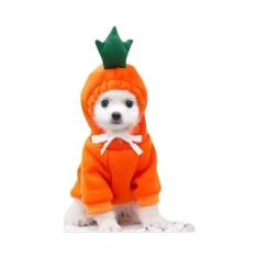 Casaco Moletom com Capuz de Halloween para Cachorro e Gato - Fantasia 