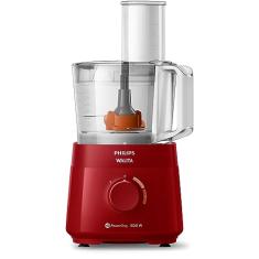 Multiprocessador PowerChop 600 Plus, Philips Walita, 4 em 1, Vermelho 600W, 110v - RI7300/43
