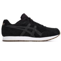 Tênis Asics Florest Preto e Branco - Masculino-Masculino