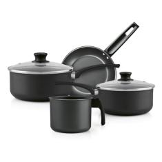 Panelux Jogo de Panelas 4 peças Magnific Grafite Antiaderente