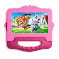 Tablet Patrulha Canina Skye NB422 4GB 64GB Android 13 com Controle Parental Rosa Multilaser