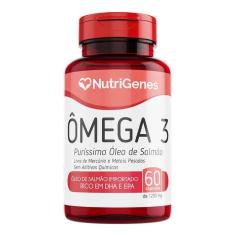 Ômega 3 Salmão- Dha E Epa- Nutrigenes- 60caps. de 1200mg 