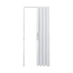 Porta Sanfonada De Pvc 90cm Branco Fortlev