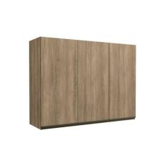 Armário Aéreo p/ Cozinha Maxxi G766 c/ 3 Portas 120cm Nogal - Kappesbe