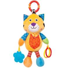 Pelúcia Treme-Treme Com Mordedor e Chocalho Atividades Móbile Bebê Inf