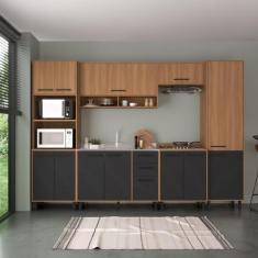 Cozinha Completa Modulada 6 Peças com Gabinete para Pia Havana Multimó