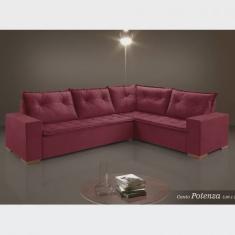 Sofá de Canto Potenza Vicam Estofados