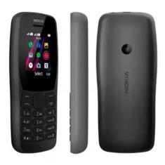 Nokia 110 32 MB preto 32 MB RAM Desbloqueado Chip 2g Dual celular simp