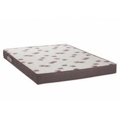 Colchão Casal Queen Light Bordado Espuma D28 158x198x14cm - Ortobom