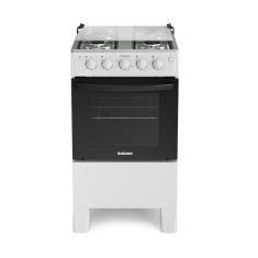 Fogão de Piso 4 Bocas a Gás Itatiaia Star New Branco com Forno a Gás Acendimento Automático Bivolt