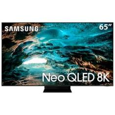 Smart TV 65" Neo QLED 8K Samsung 65QN800A, Mini Led, Painel 120hz, Processador IA, Som em Movimento Plus, Tela sem limites, Ultrafina