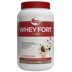 Whey Protein Concentrado Fort 3W Pote 900G Vitafor