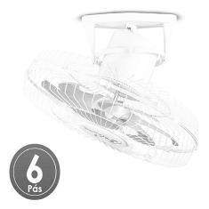 Ventilador Teto Venti-delta Premium 360 50cm C/ Grade De Aço