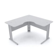 Mesa Em L P/ Escritório 150X150 Pandin Maxxi - Cinza