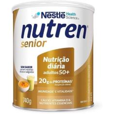Suplemento Alimentar Nestlé Nutren Senior 740G, 740g, Sem Sabor