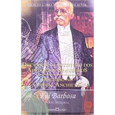 Livro - Discursos no Instituto dos advogados