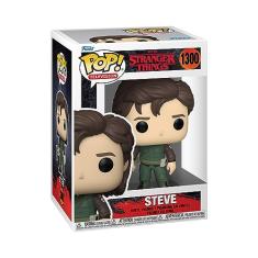 POP! STRANGER THINGS - 4ª TEMPORADA - STEVE COM ROUPA DE CAÇADOR #1300 – FUNKO