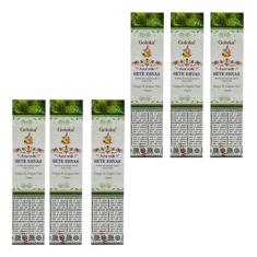 Incenso Goloka Ayurvedic Massala Sete 7 Ervas Cx.6un.15g
