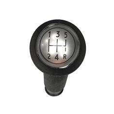 Manopla Bola de Câmbio Ecosport 2003 04 05 06 - Lente Prata