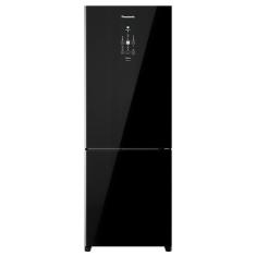 Refrigerador Bottom Freezer Inverter Panasonic de 02 Portas Frost Free com 511 Litros Black Glass - NR-BB71GV7B