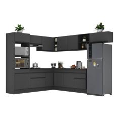 Armário De Cozinha Completa De Canto Multimóveis V2083