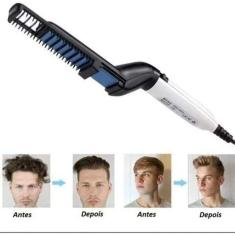 Chapinha Alisadora Para Homens, Barba E Cabelo Mini Pranchin Barba Bivolt